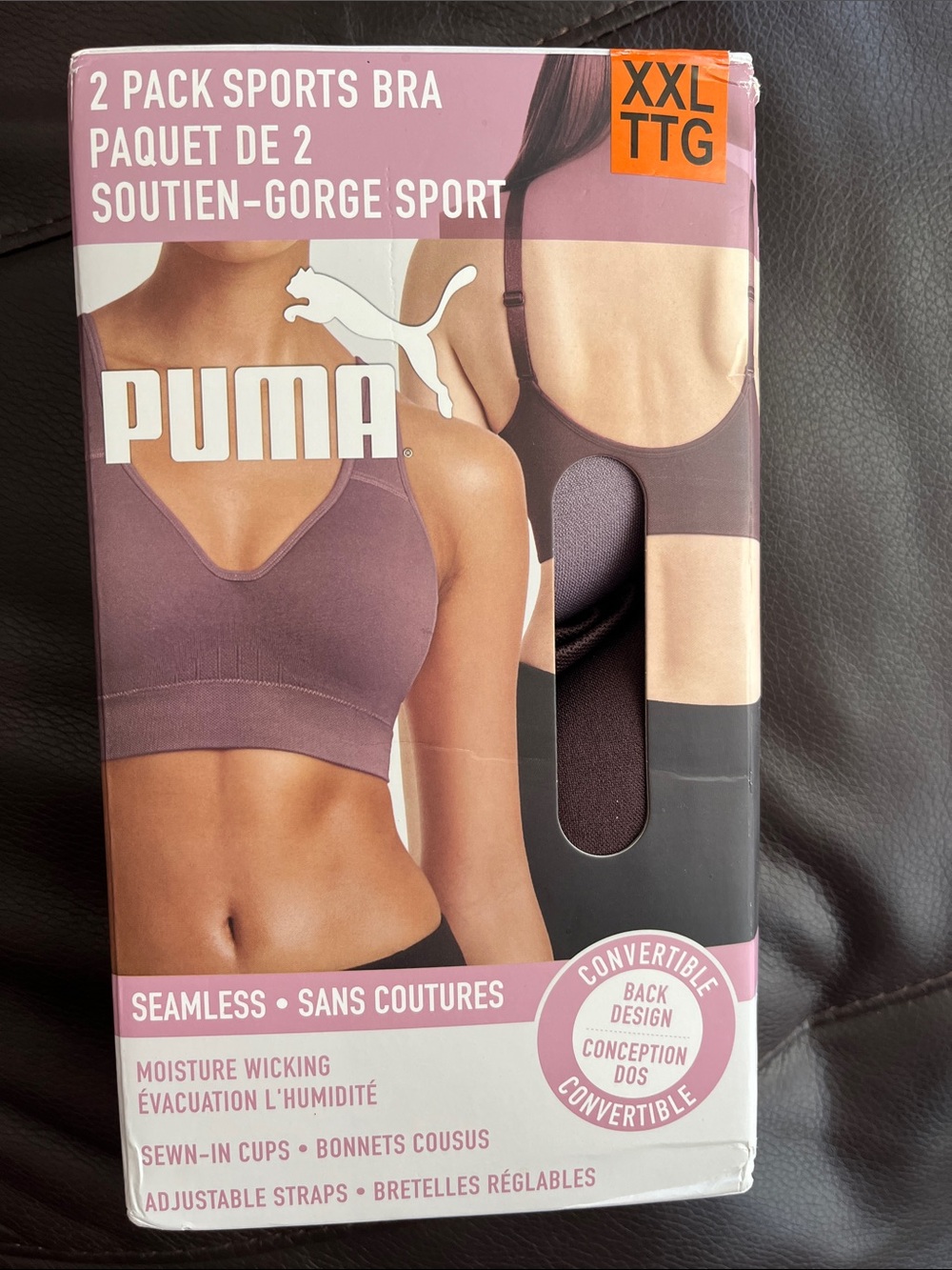 Puma Seamless 2-Pack Sports Bras